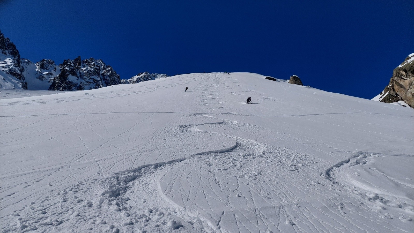 Descente sur Champex