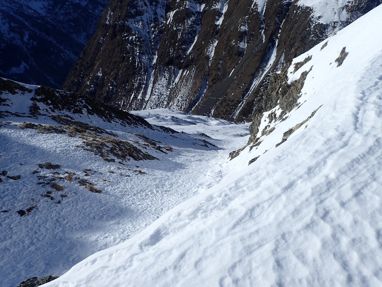 dernier petit couloir et derniere trav