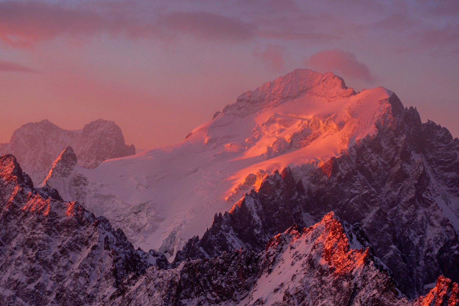 La barre fraichement skiée 