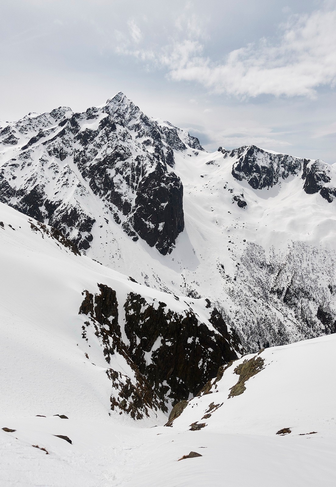 Éclaircie au-dessus de la gorge...