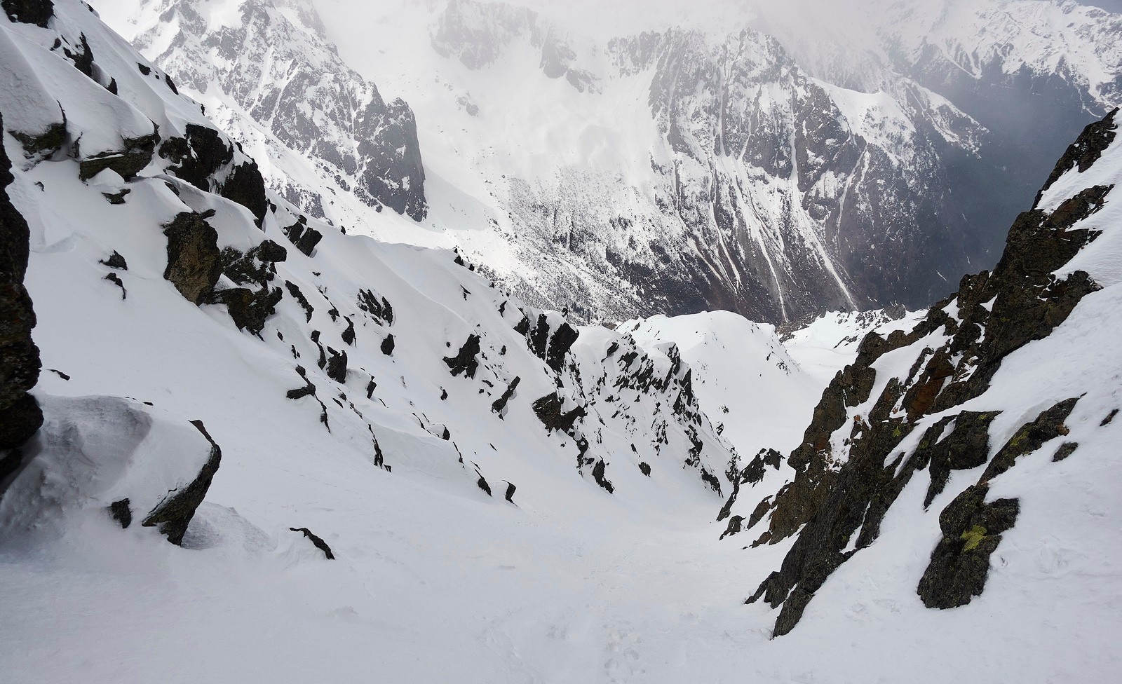 On apprécie la courbure du couloir...