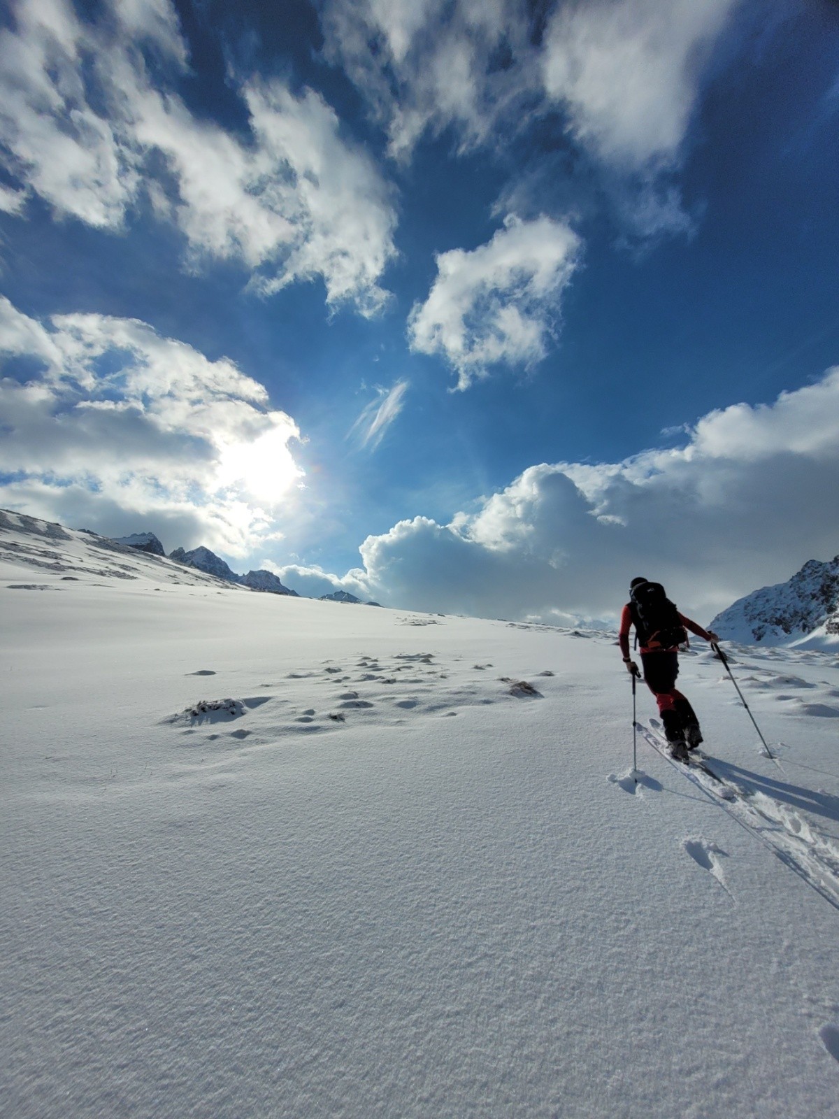 J6 : Montée vers la pointe haute de Mary vers 2400m