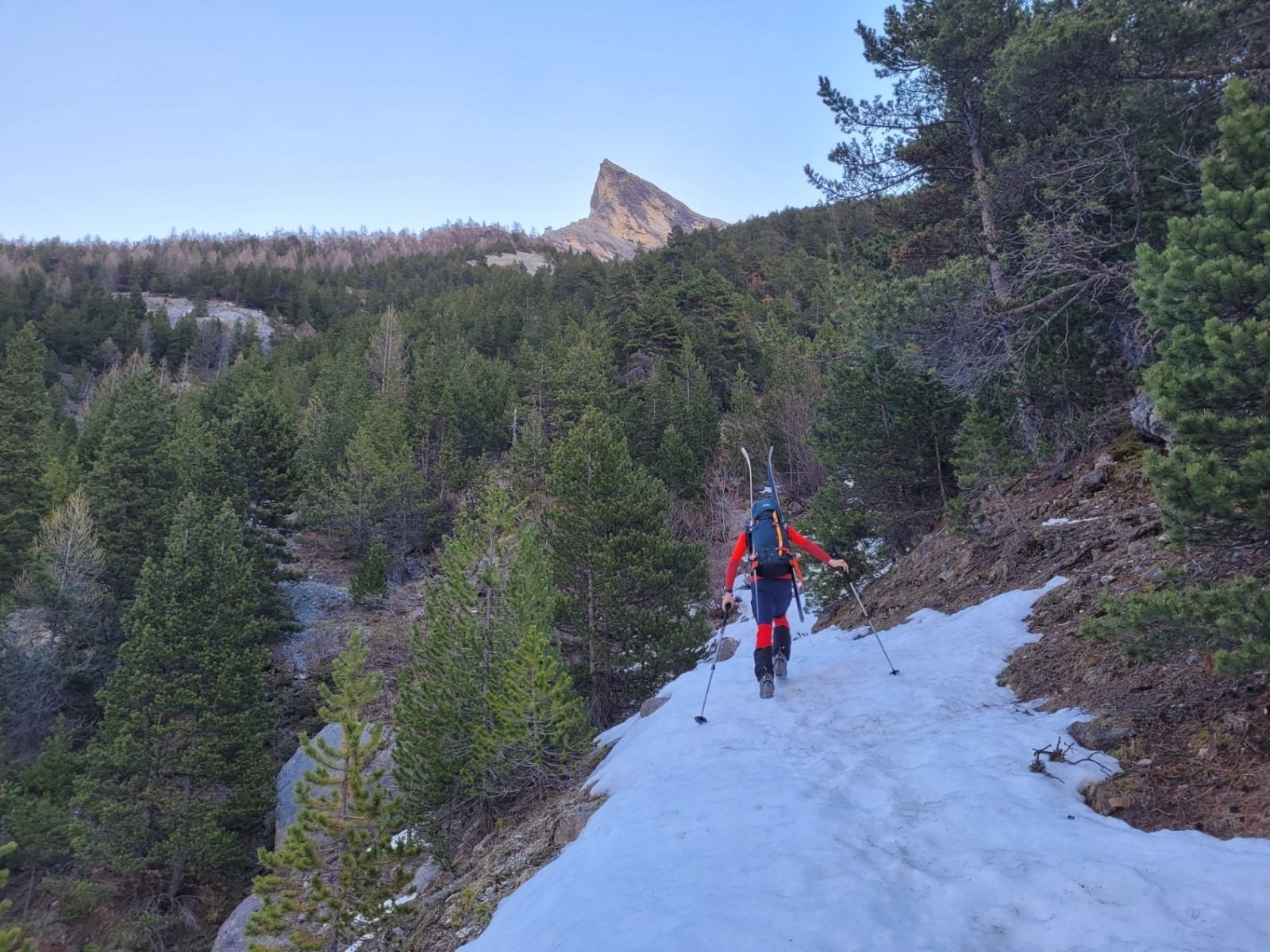 J5 : Portage en direction du vallon de Chauvet