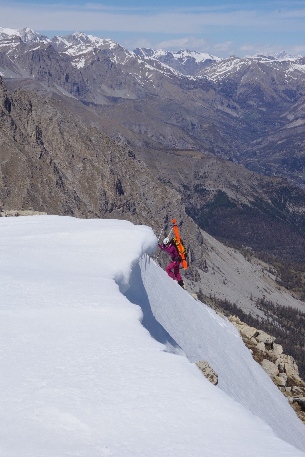 La sortie au Puy Roubinous, peut-être plus que 35° non?