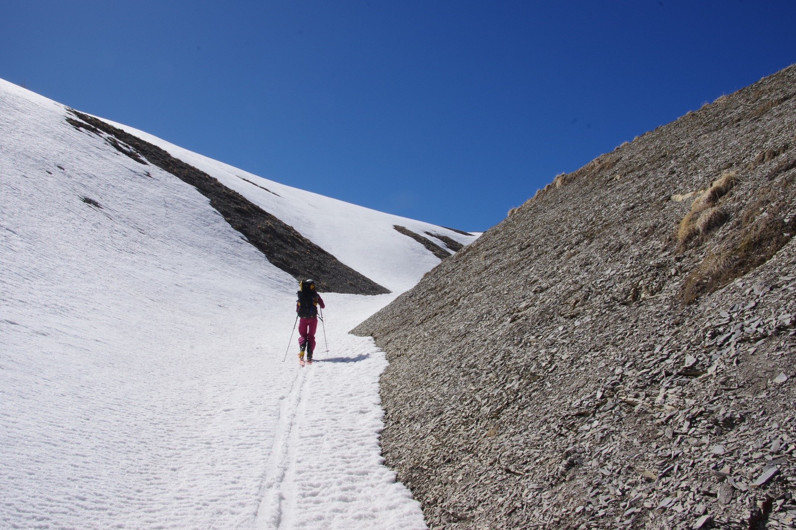 Remontée au Lignins depuis Pasqueires