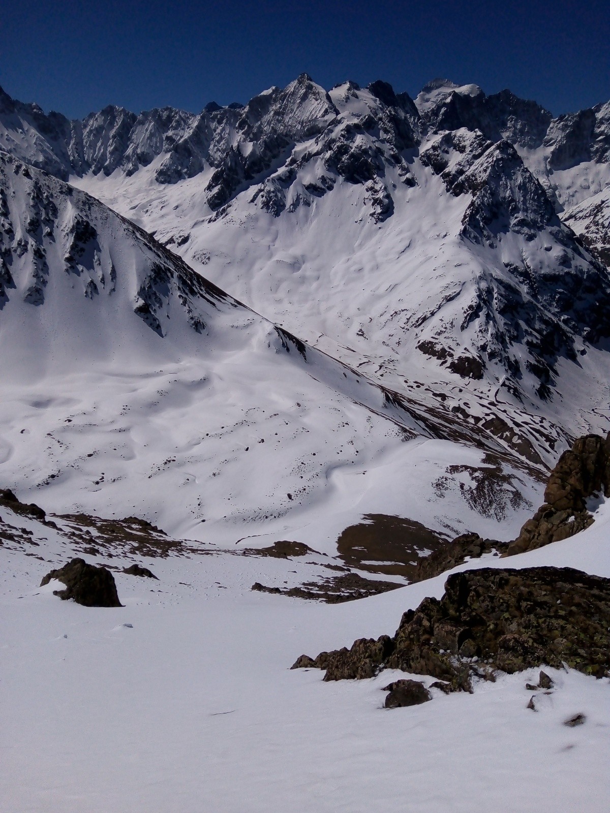 &nbsp;Descente Sud Roc noir&nbsp;