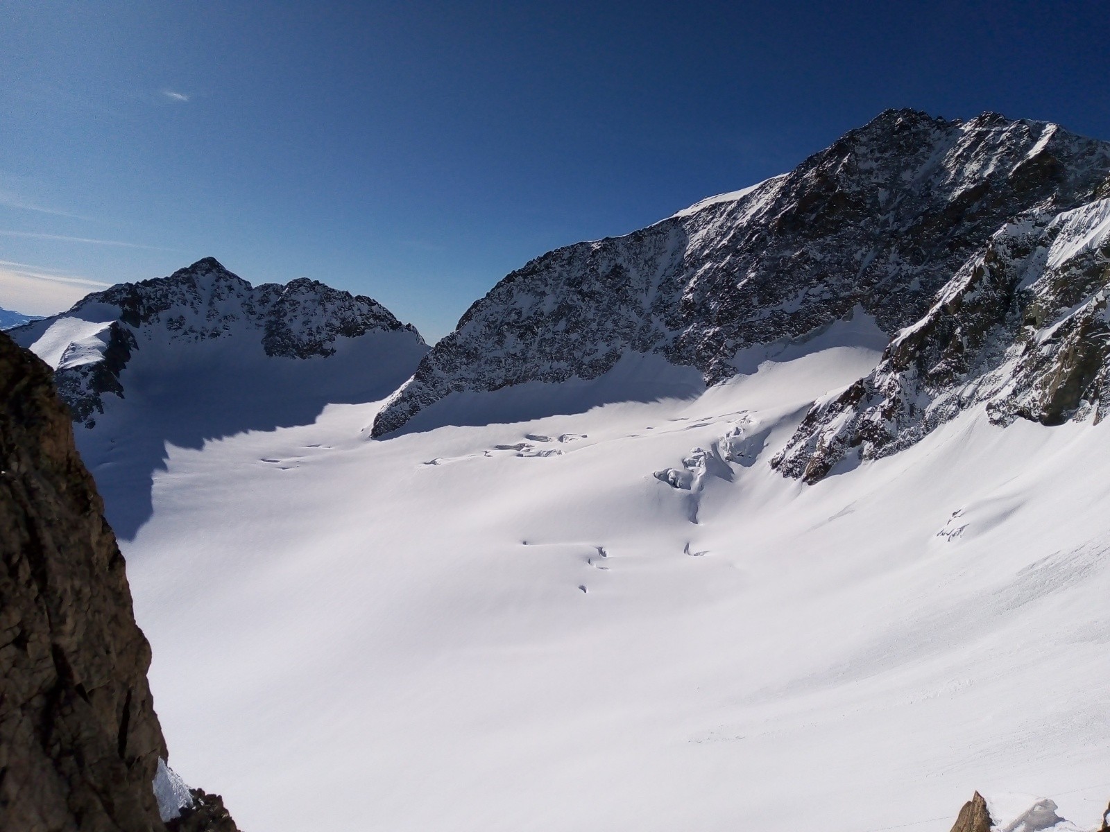 &nbsp;Glacier du Casset depuis la Brèche&nbsp;
