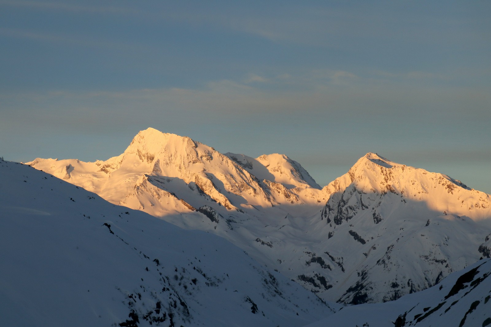 Du Mont Pourri à l'Aiguille Rouge