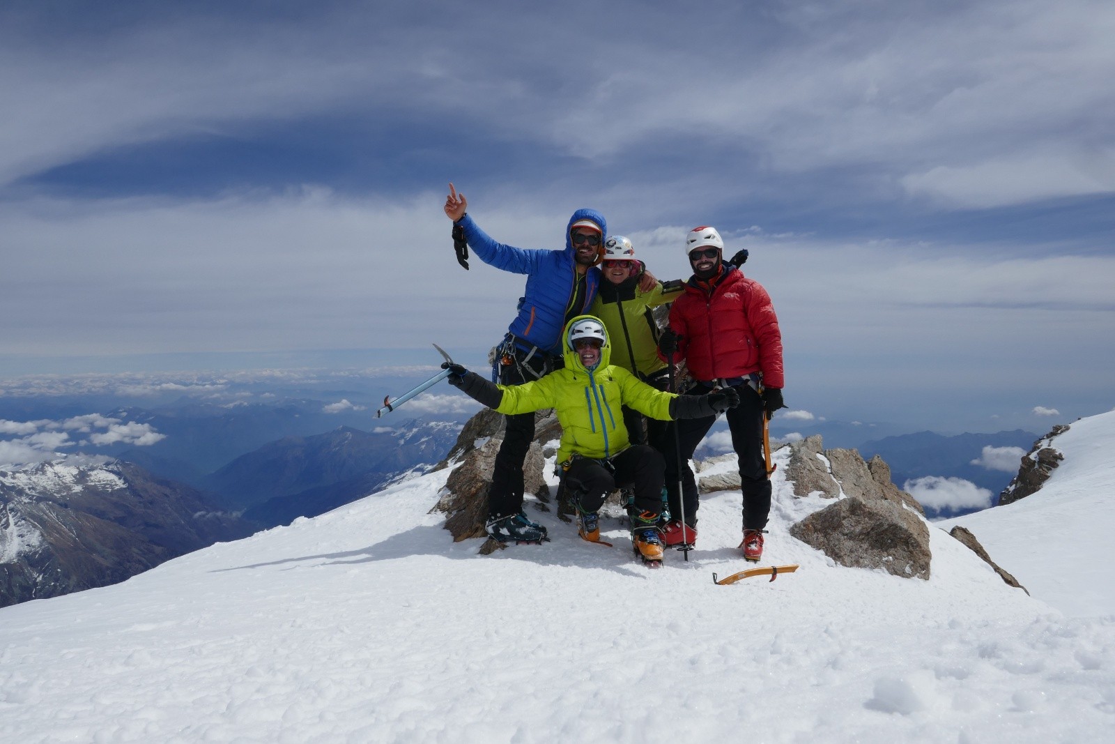 Sommet Zumsteinspitze&nbsp;