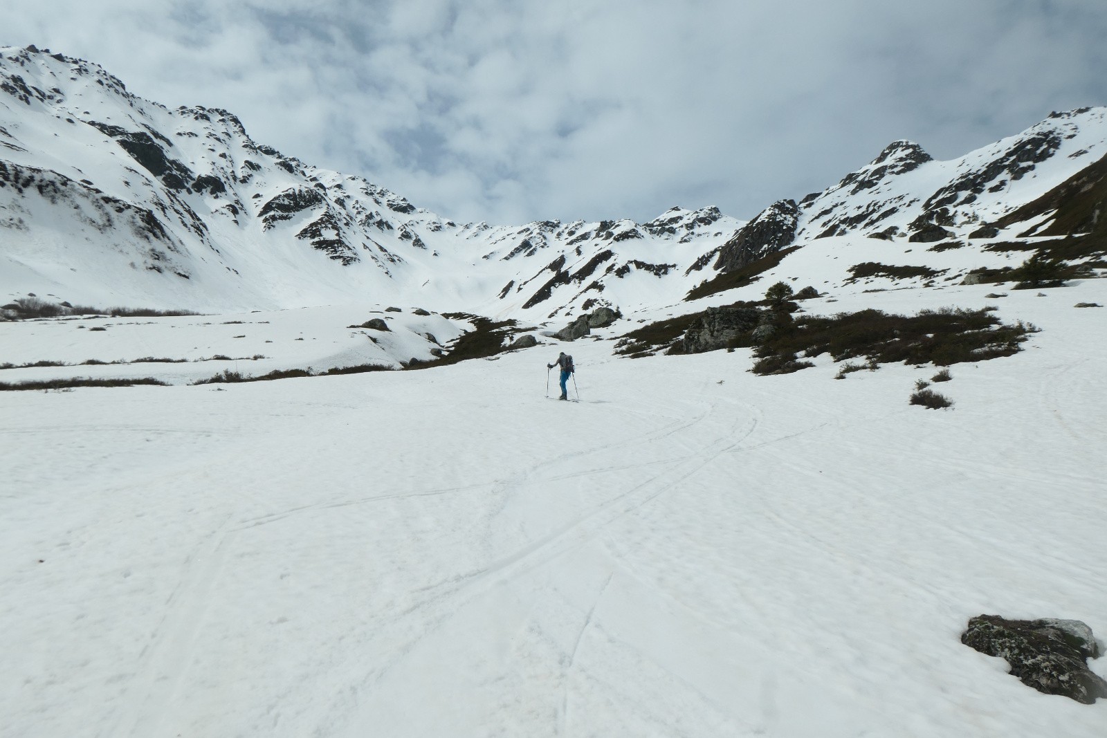 Dans le vallon du Pra 