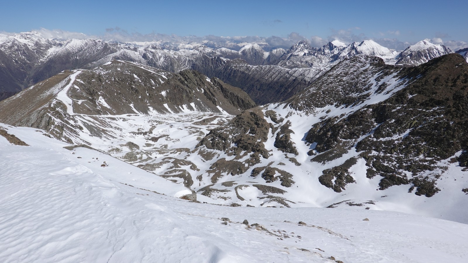 Vue globale de l'enneigement du secteur