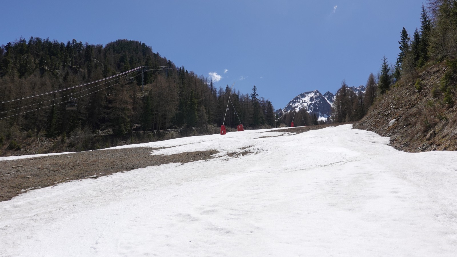 Juste au-dessus de la Génisserie