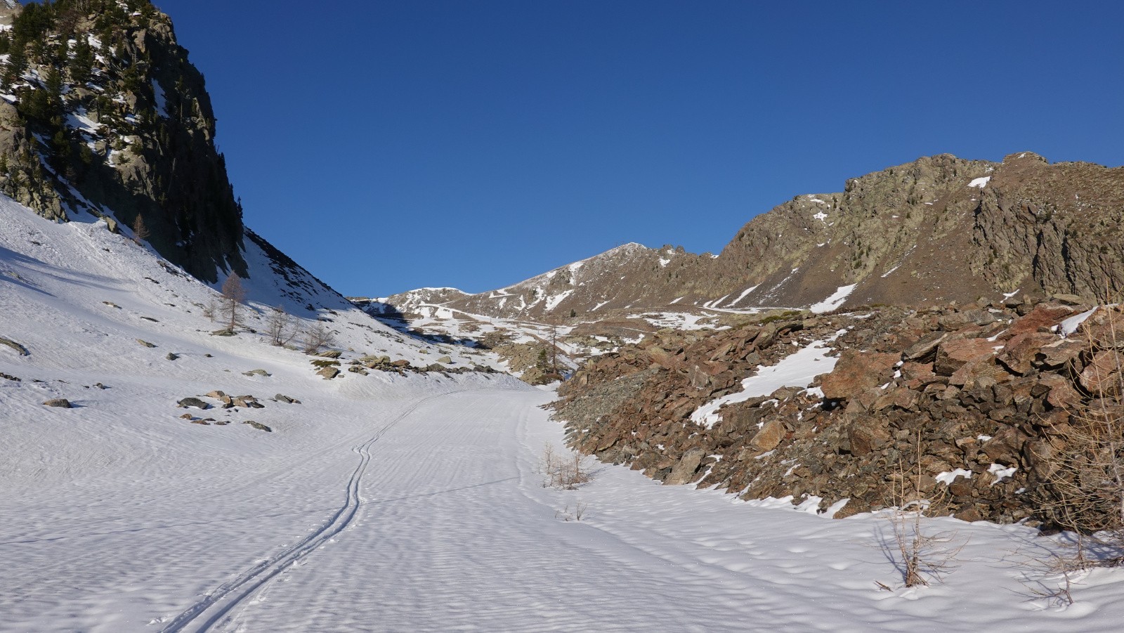 En montant vers la Cime de Sistron