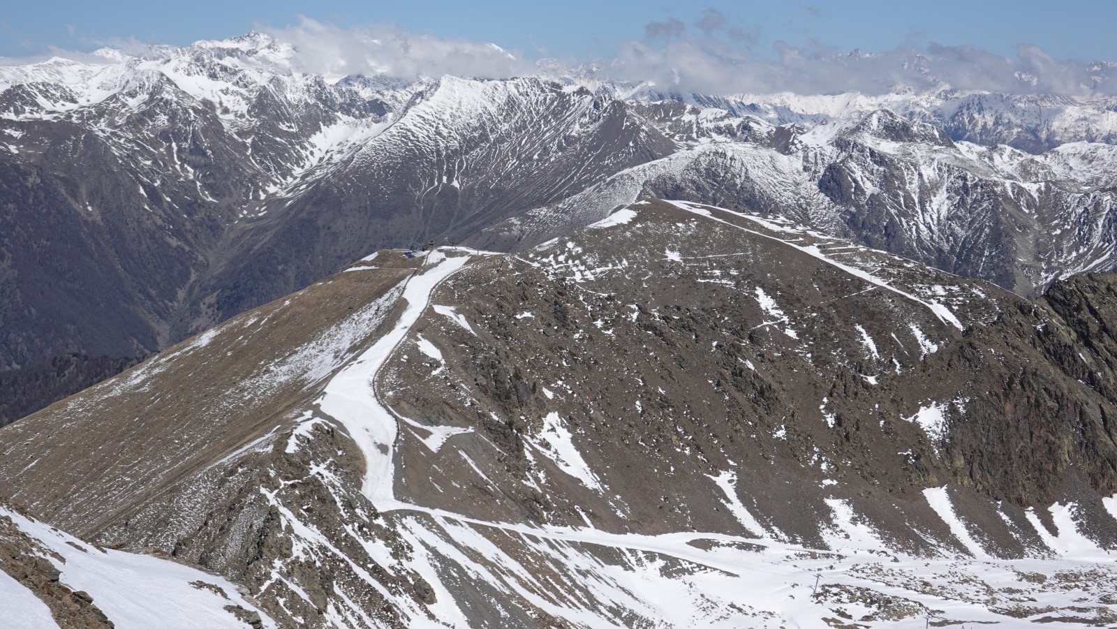 L'enneigement de la Cime de Sistron