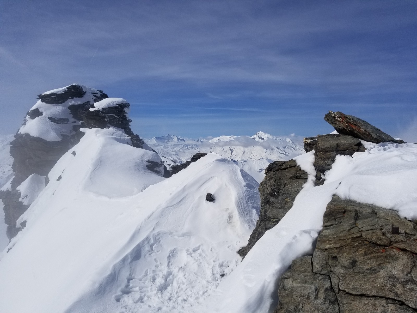 Grande Casse, Dôme de la sachet et Pourri depuis le sommet