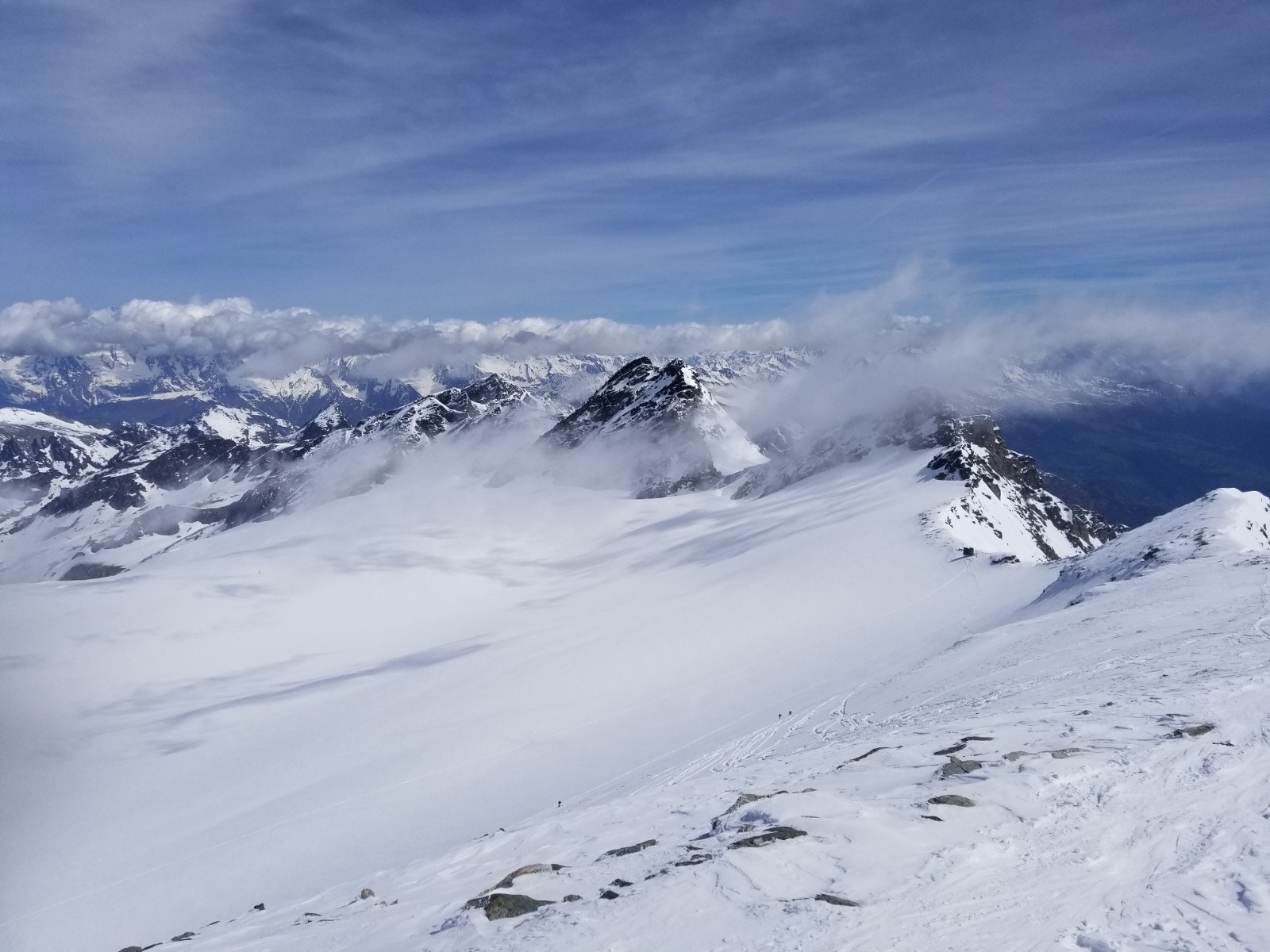 Glacier du Ruitor et Château Blanc