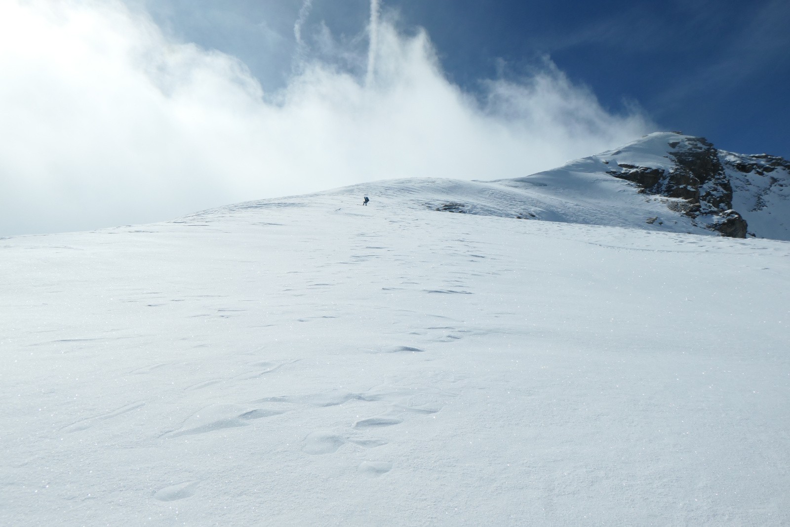Jour 5 : Sur la calotte glacière du Tournelon Blanc (3700m)
