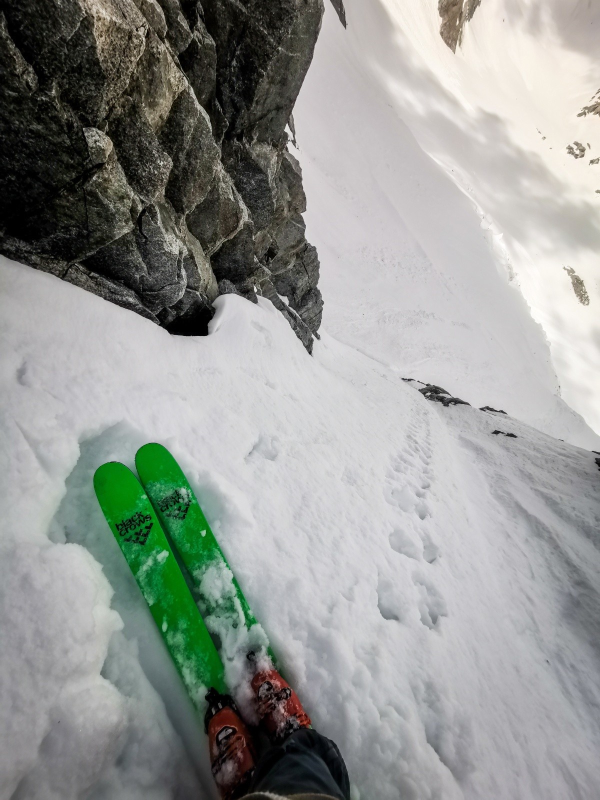 Qqes virages au-dessus de la rimaye