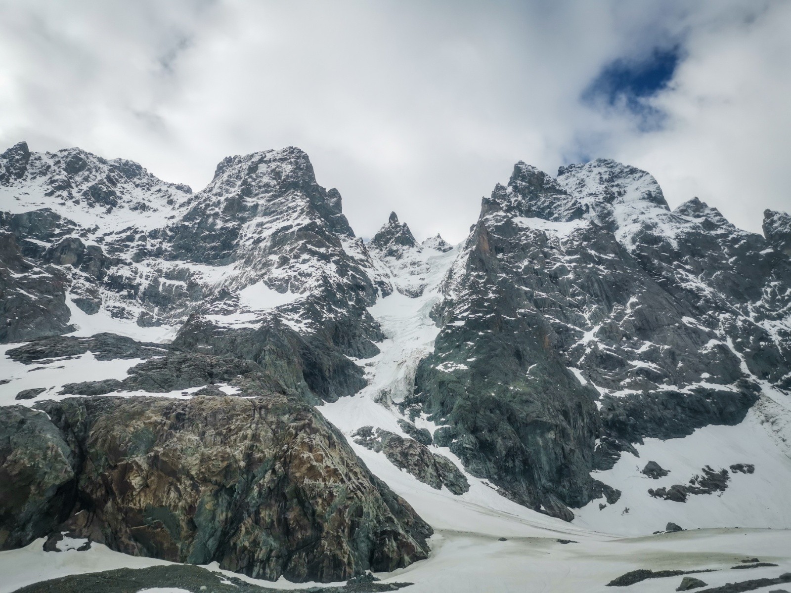 Cols E et W du Pelvoux