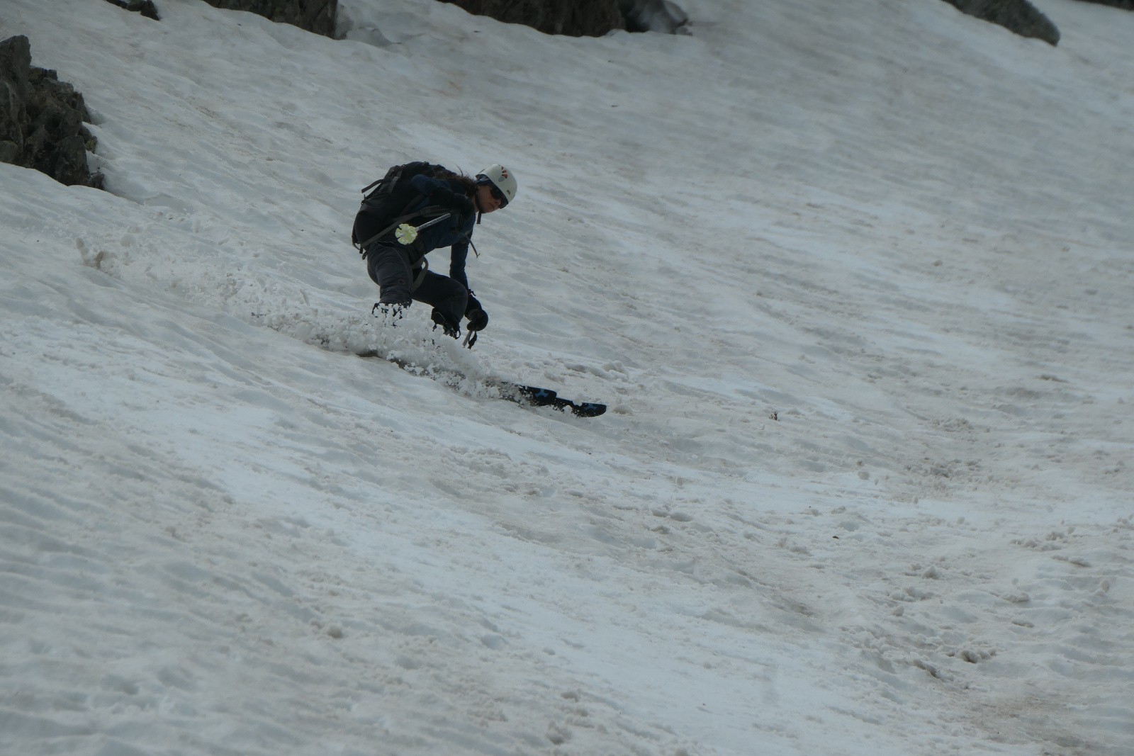 On fait voler la neige de névé 