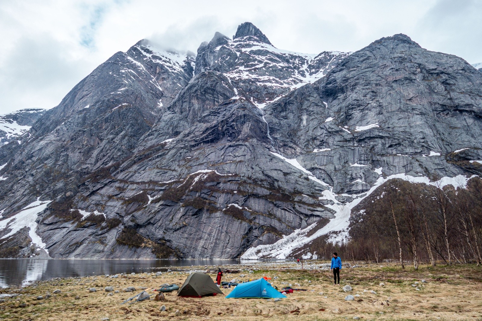  Le camps après 3 jours de navigation