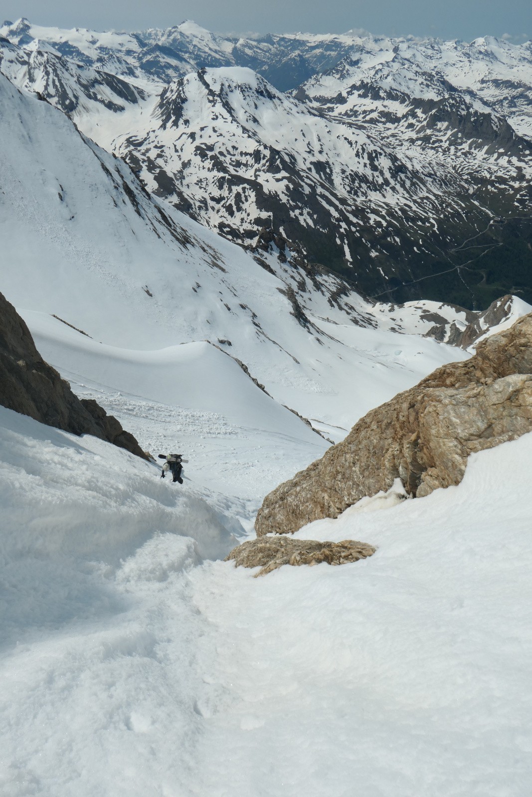 Couloir sud un tantinet goulottée 