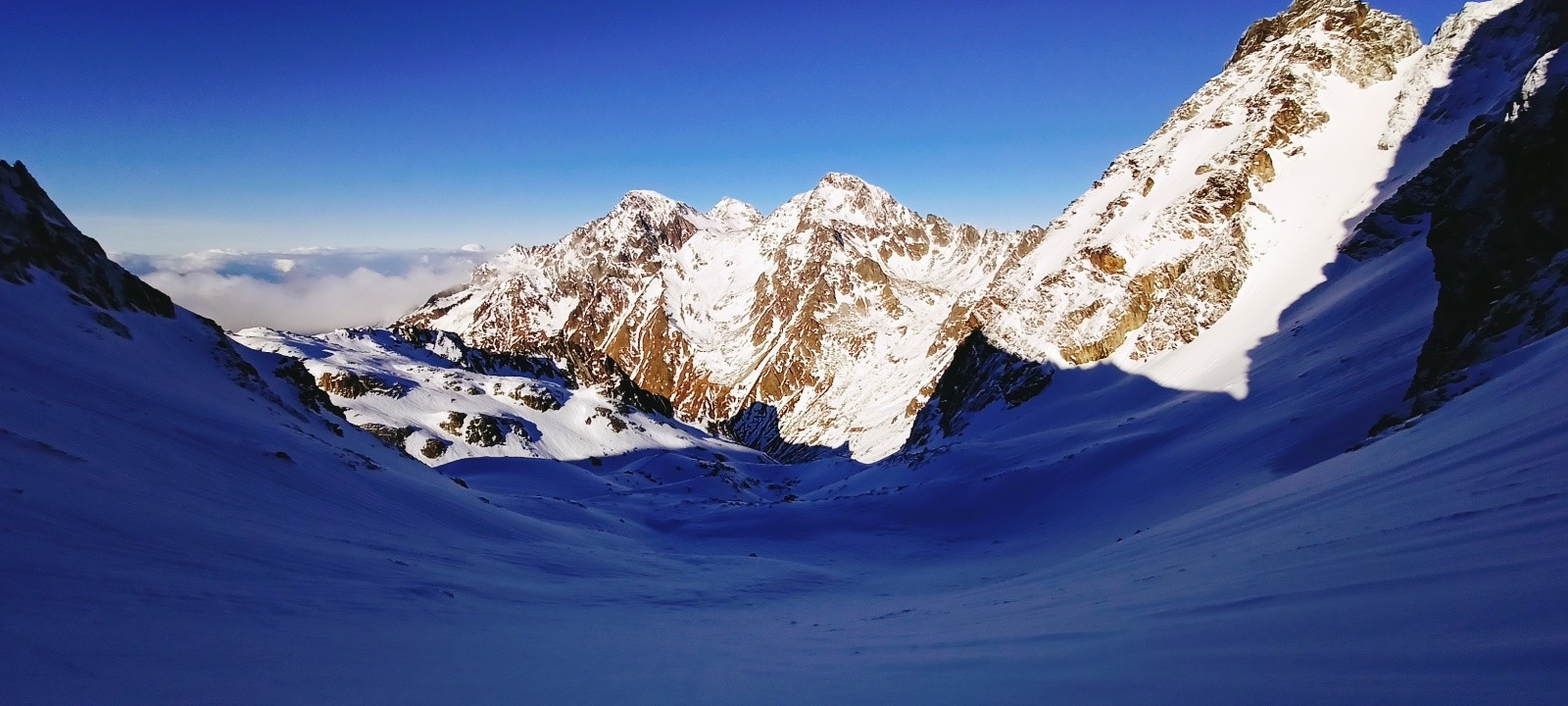 &nbsp;vue depuis le col de la combe