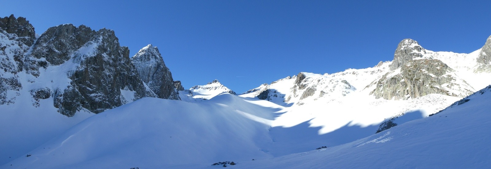Au fond la pointe de Comberousse&nbsp;