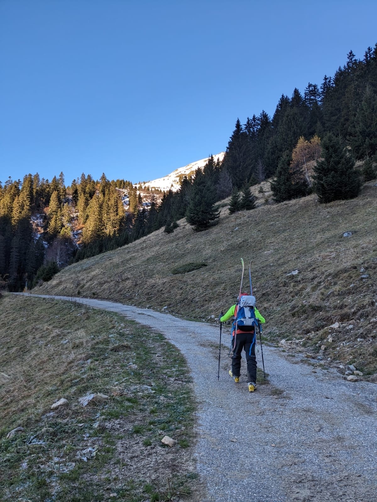 Au départ de la Ravoire, 'est parti pour un petit portage&nbsp;