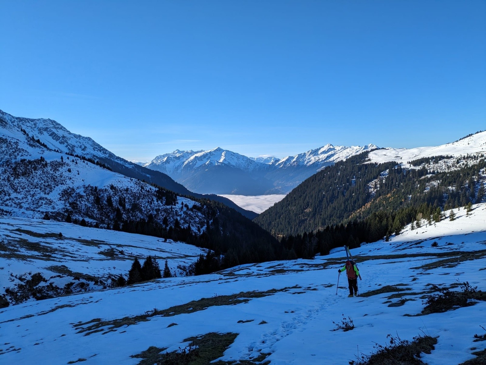 Vers le chalet du Soufflet&nbsp;