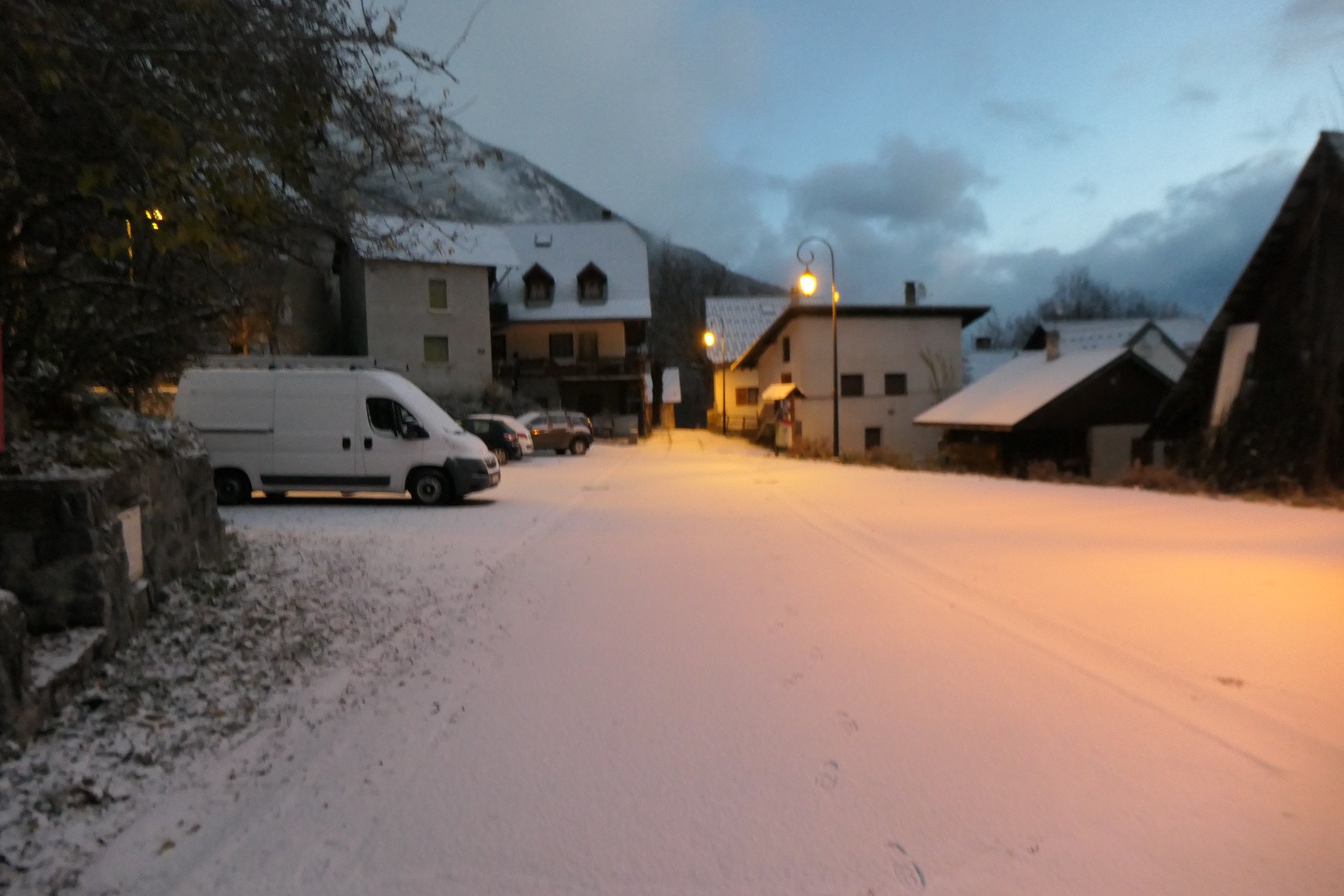 Départ au lever du jour