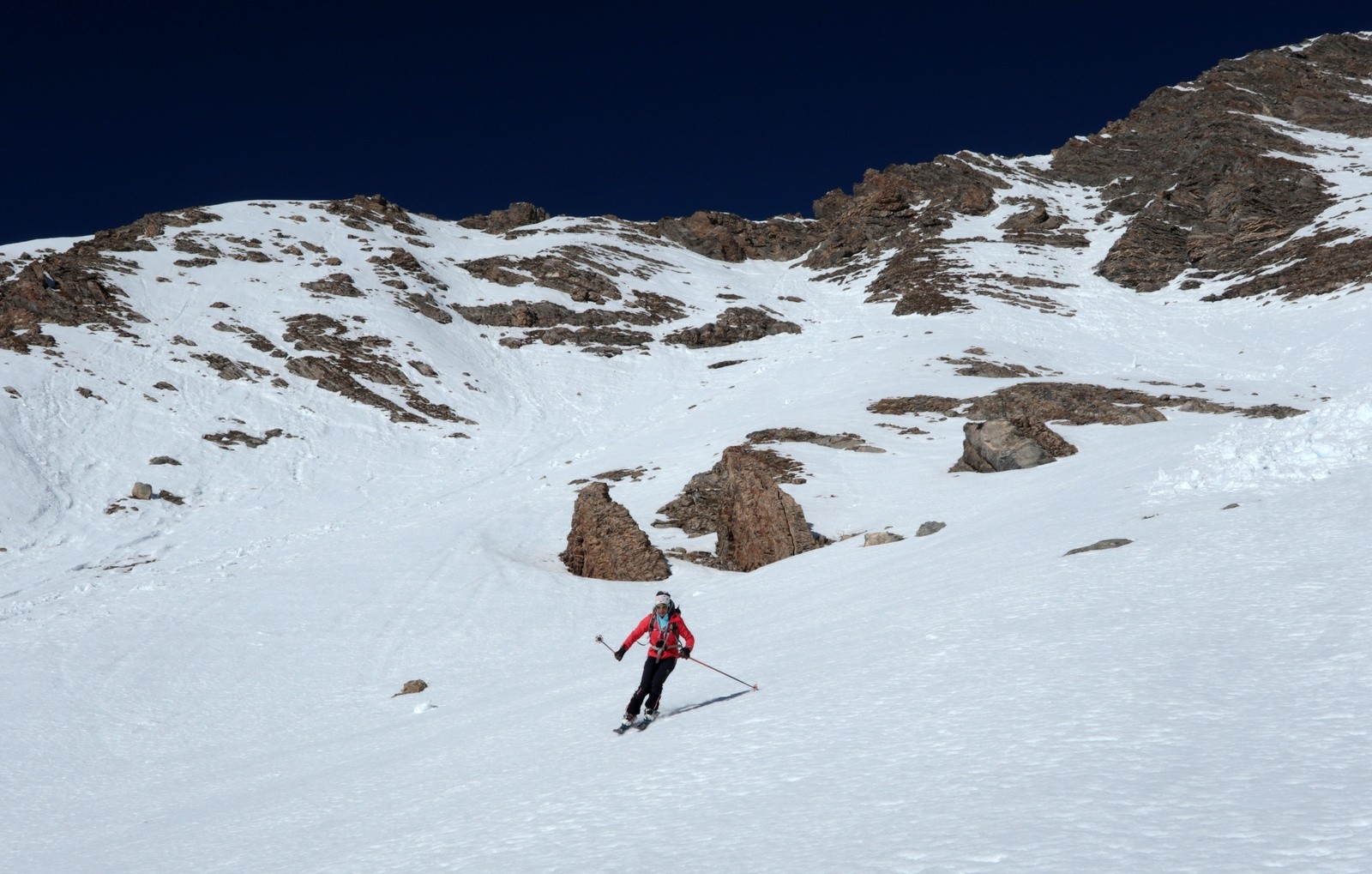 Sous la crête de l'Hivernet
