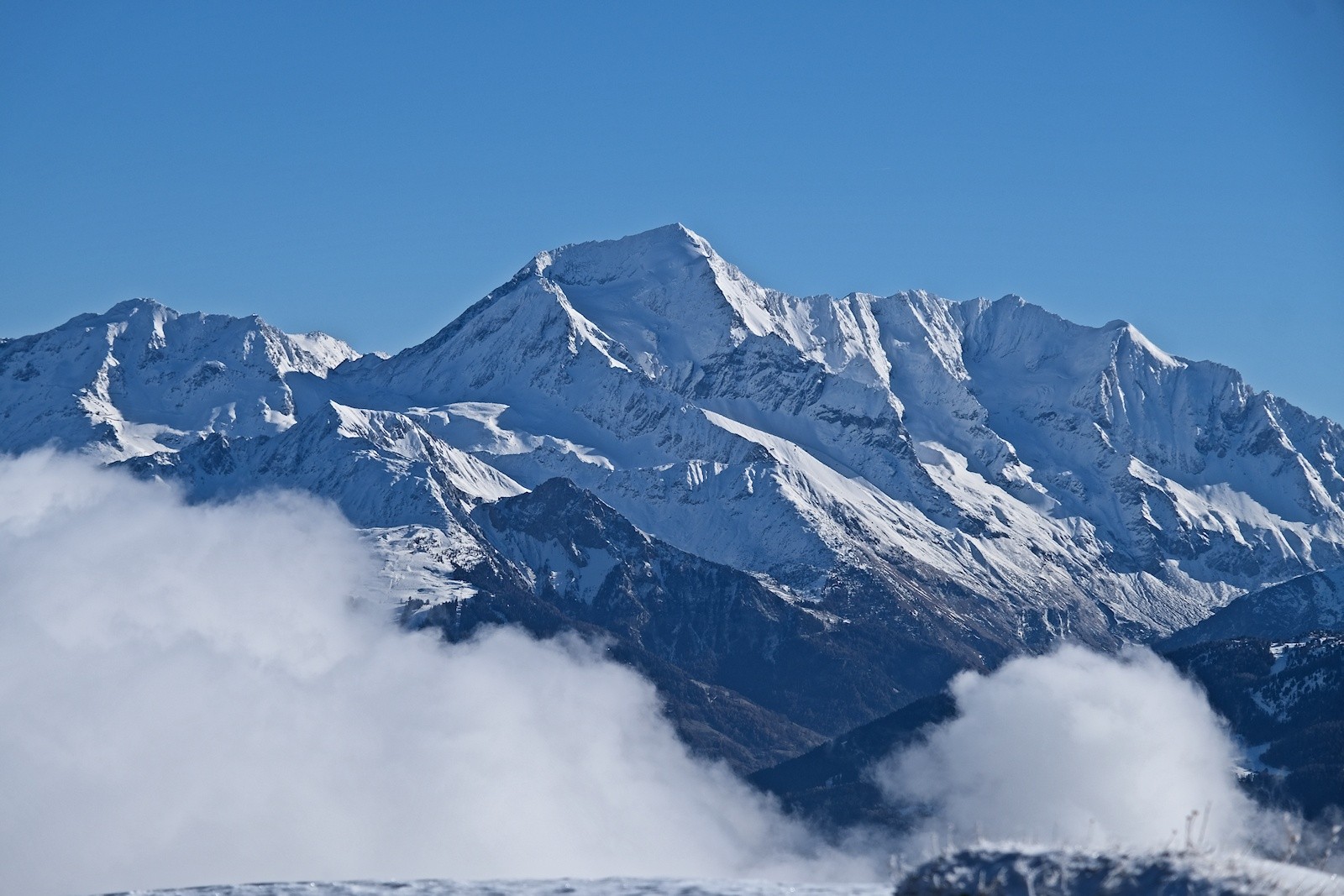 Le majestueux Mont Pourri.&nbsp;