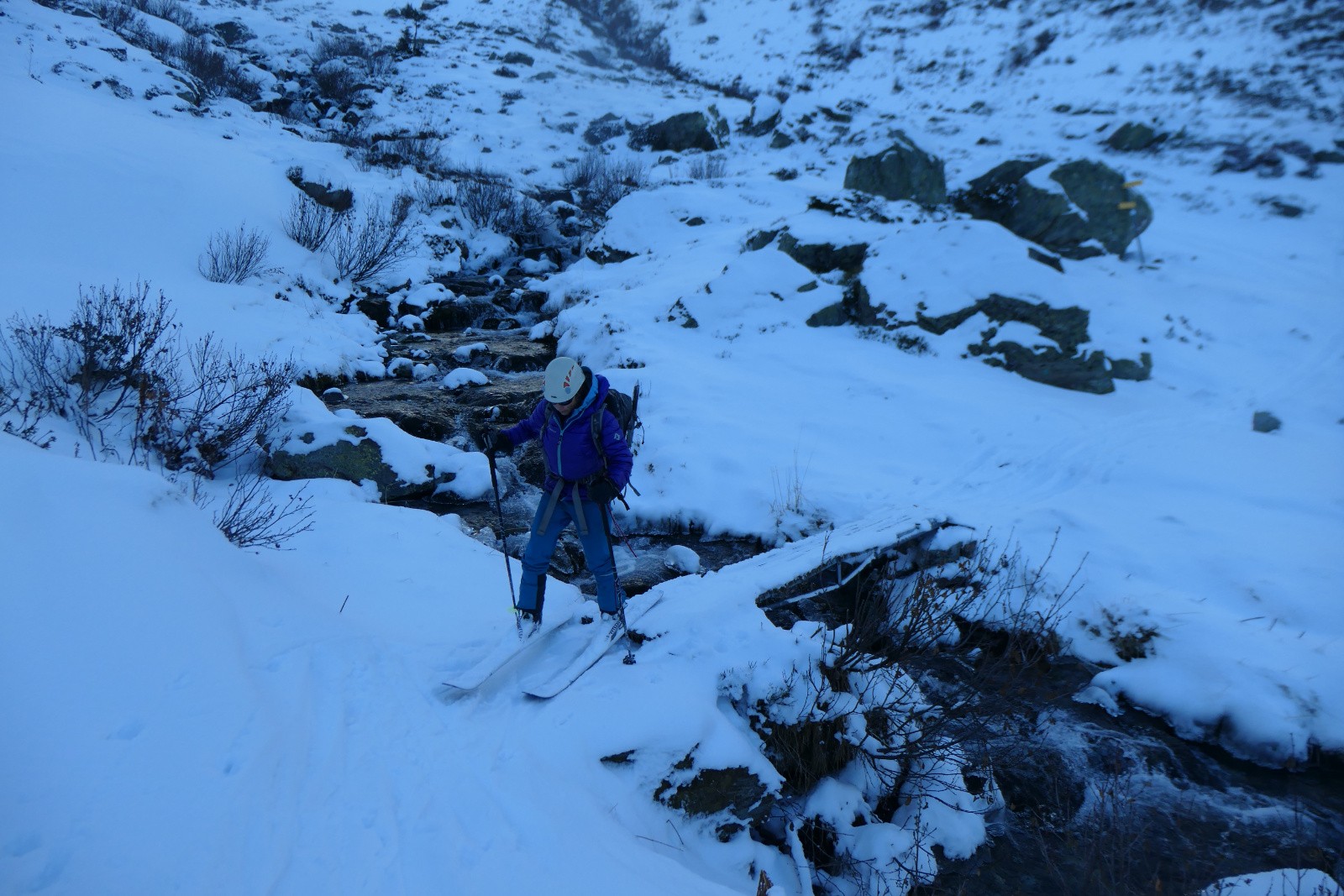 La passerelle au retour 