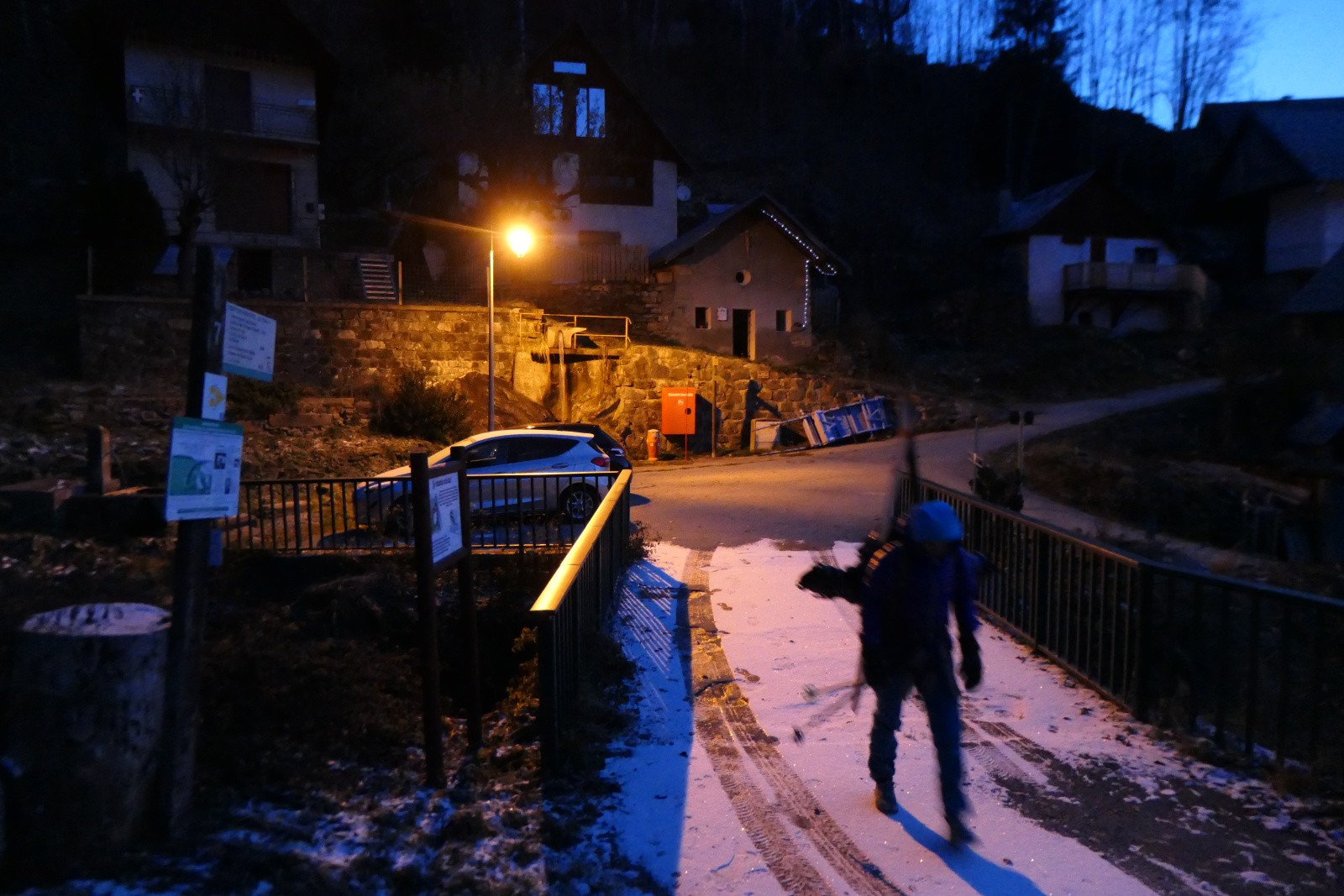 Départ des Roches&nbsp; 