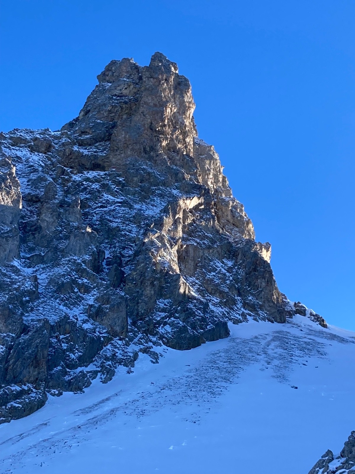 Dernier rayon de soleil sur l Aiguille&nbsp;