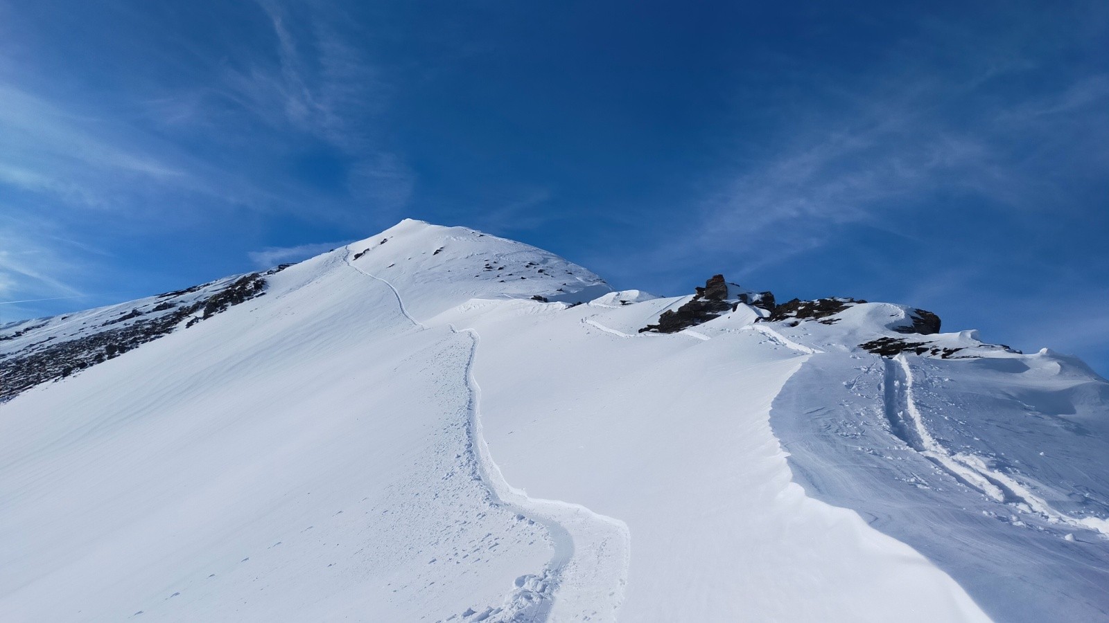 &nbsp;Crête finale à la descente&nbsp;