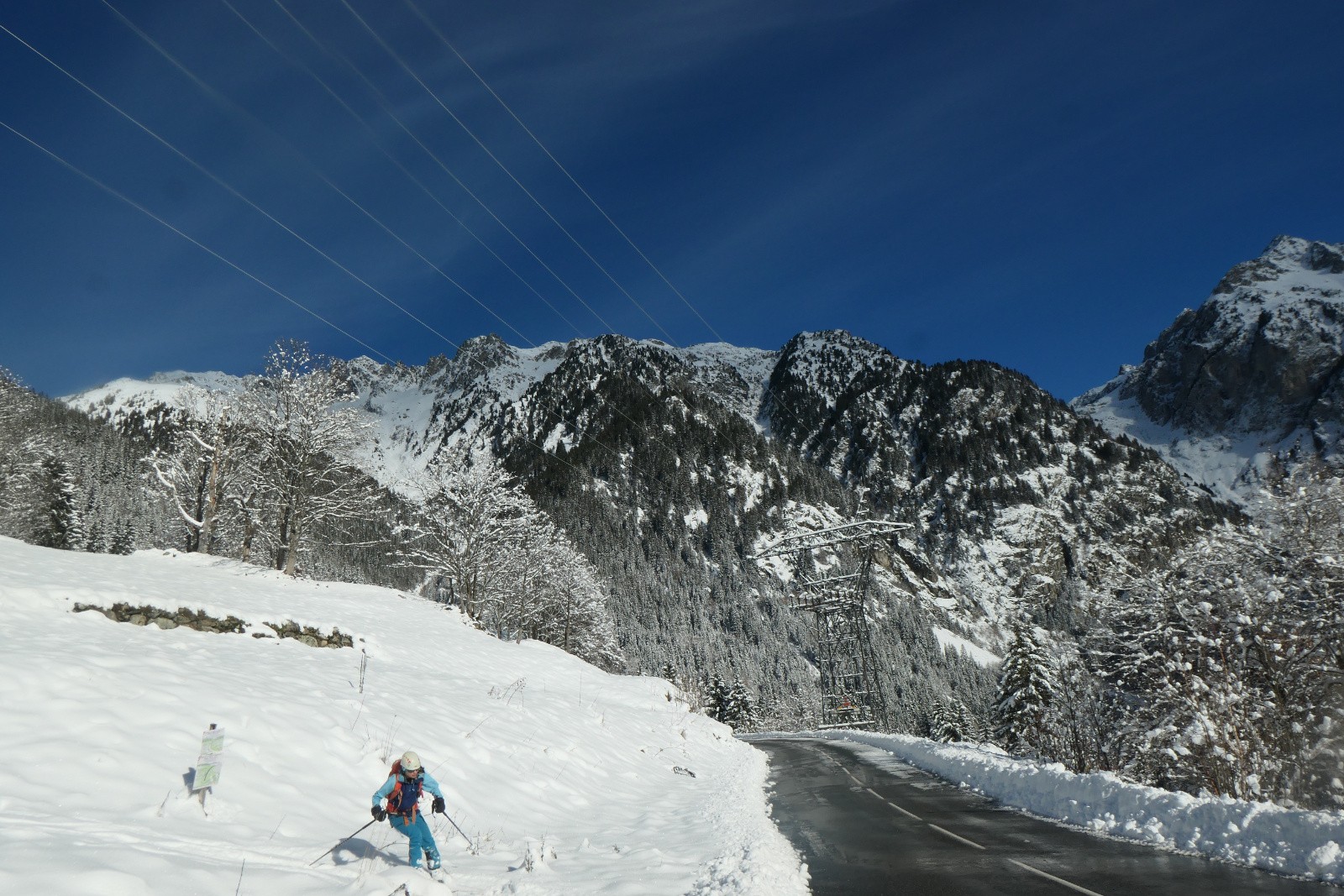 Jusqu'à la route !&nbsp; 