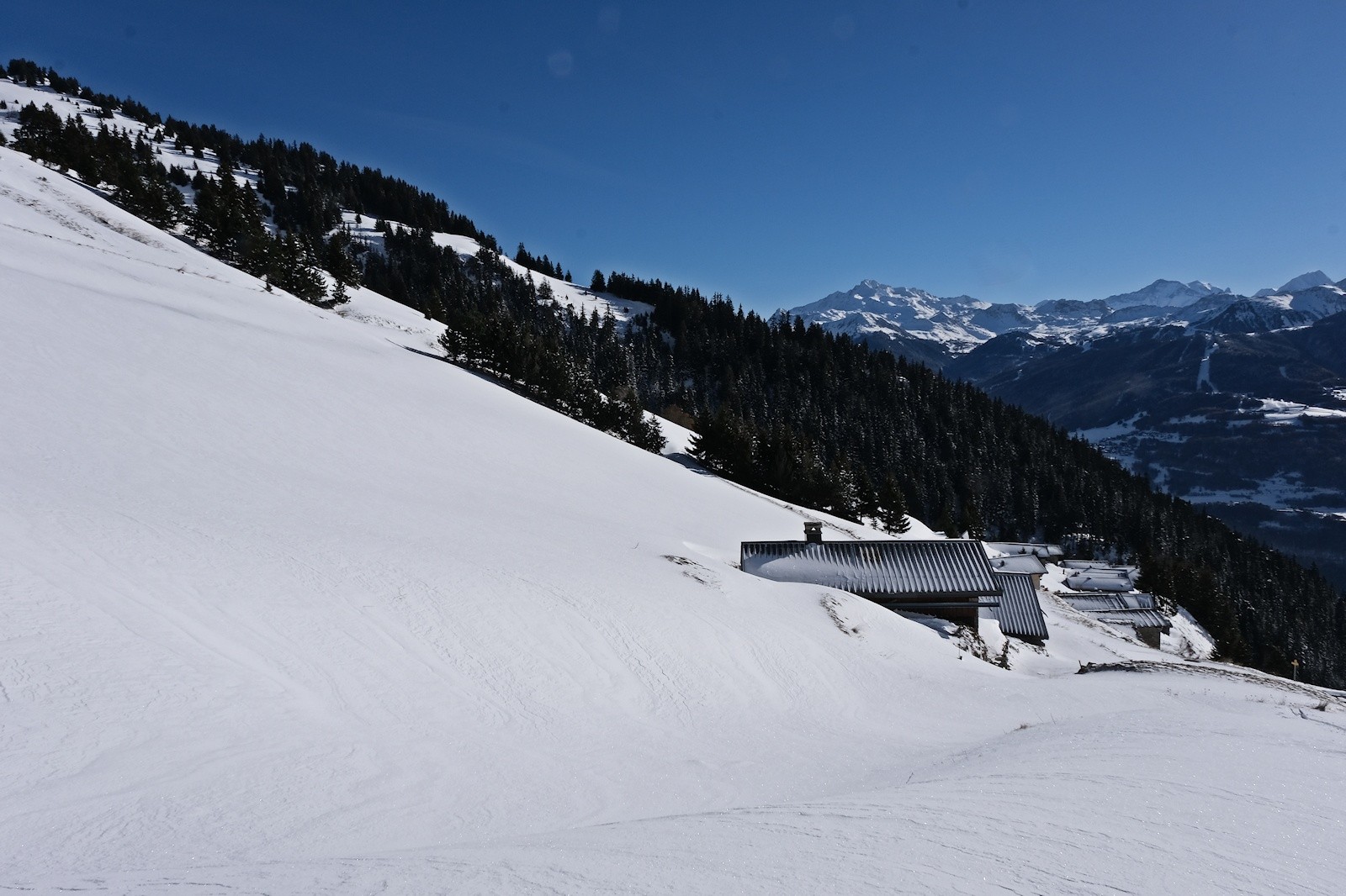 Après un petite pause au hameau de la Combe..&nbsp;