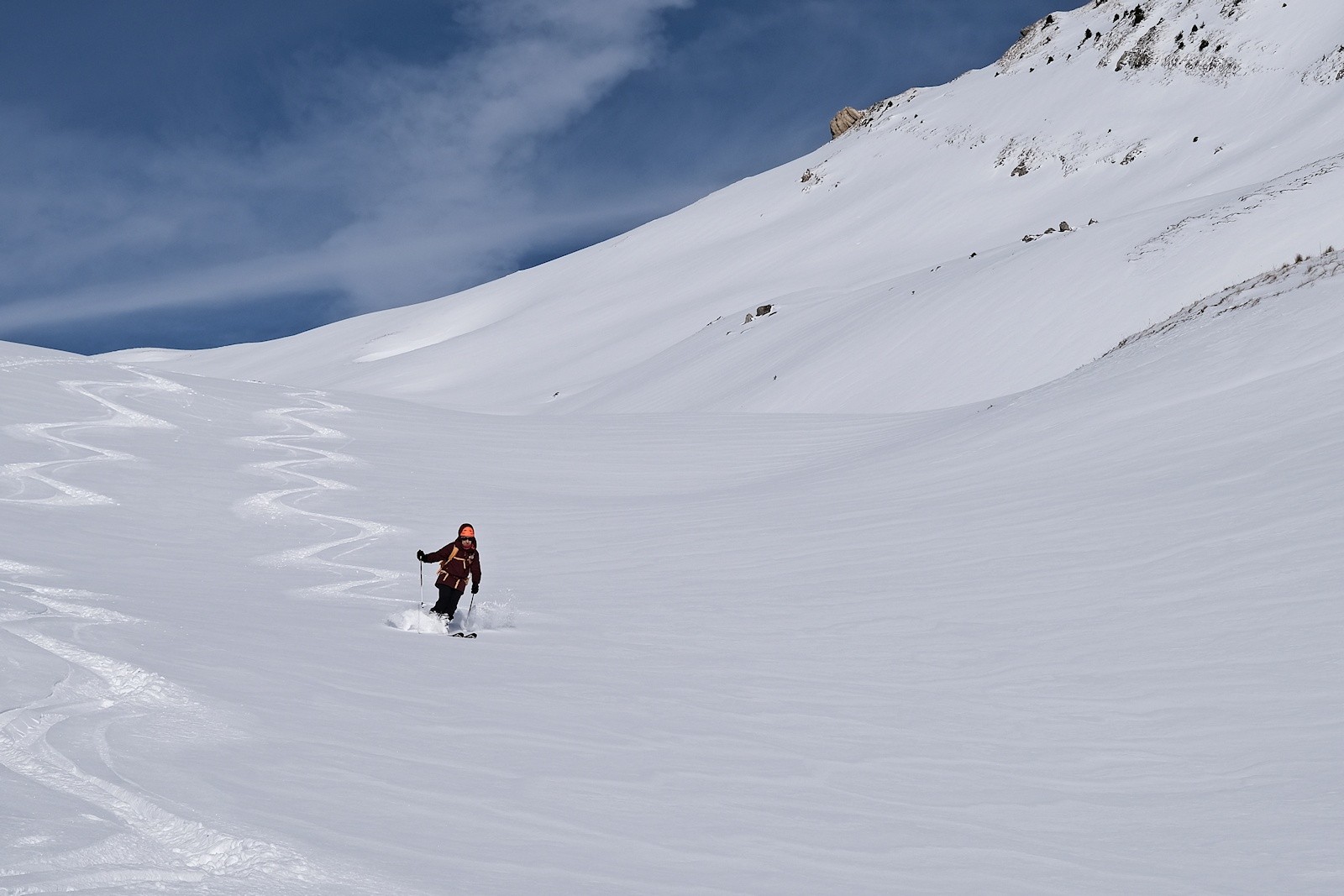 De longs enchaînements.&nbsp;