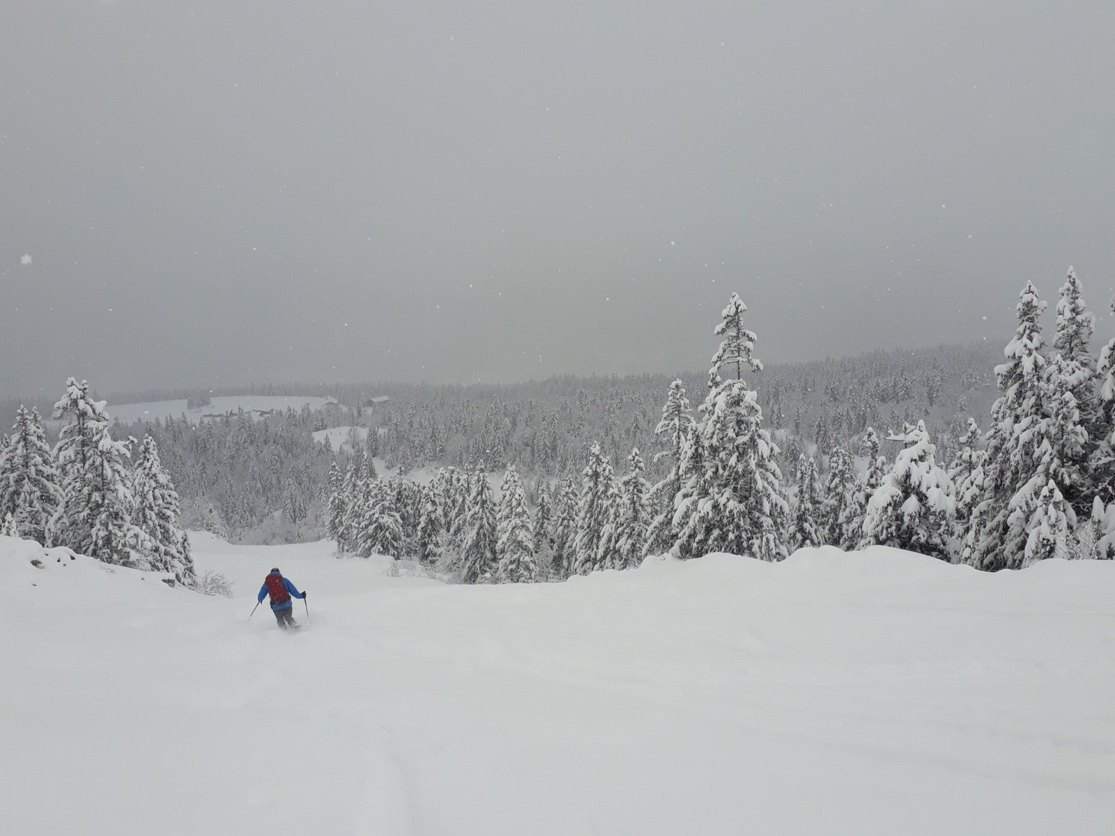 &nbsp;Test des Black Crows dans la POW POW