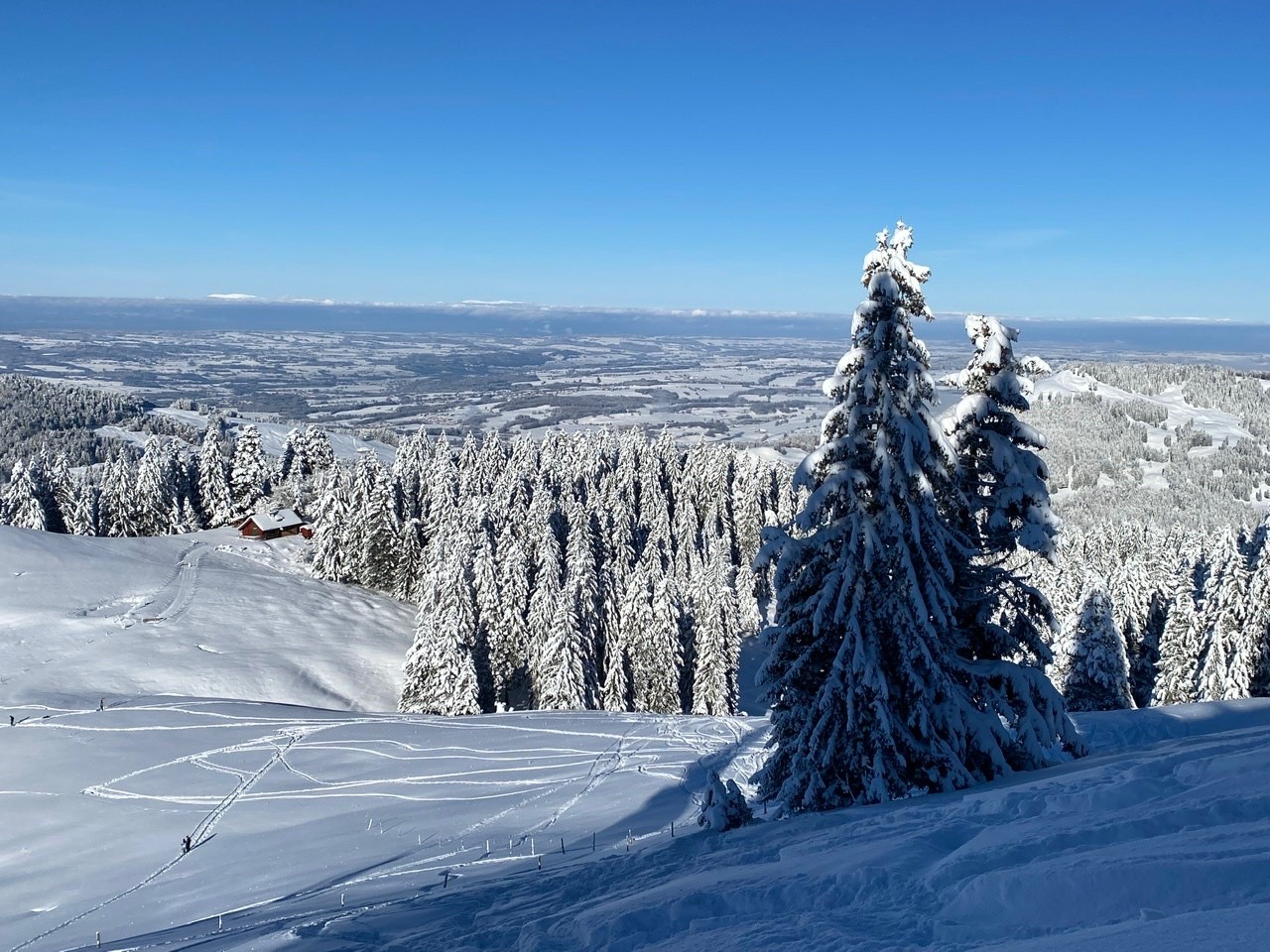 Sortie de la combe N