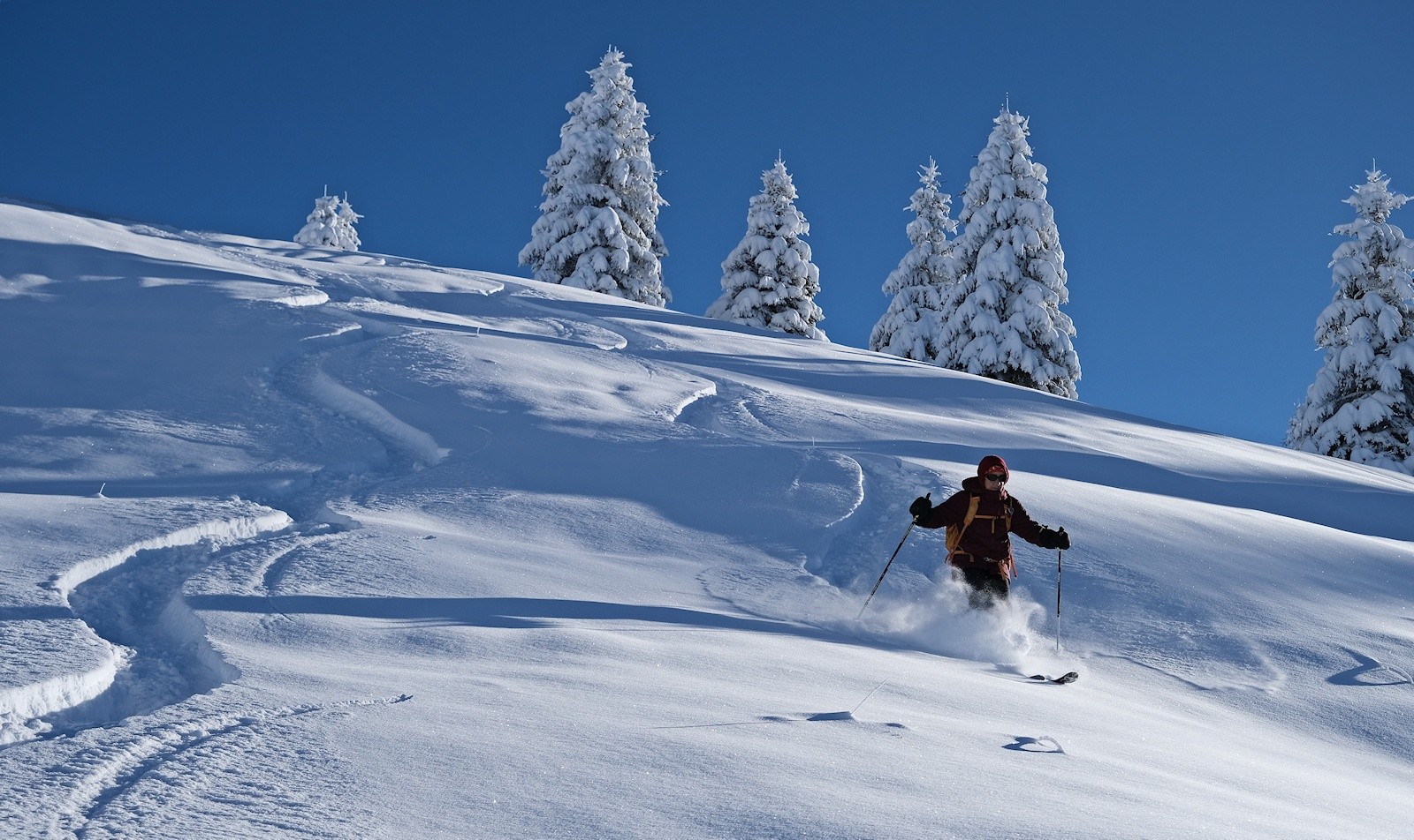 Il faut un peu de pente pour apprécier !&nbsp;