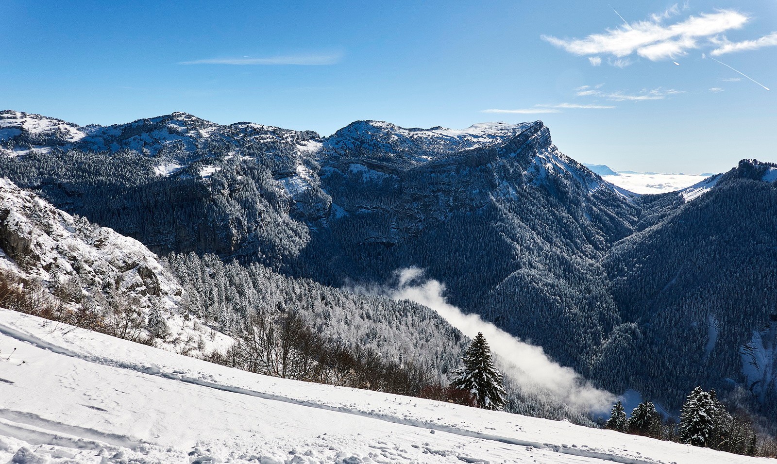 L'envers de la Dent de Crolles...