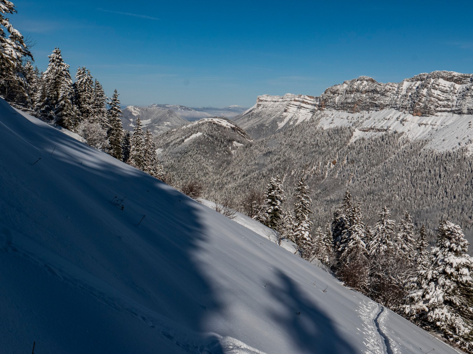 Belle enfilade, jusqu'au Semnoz 