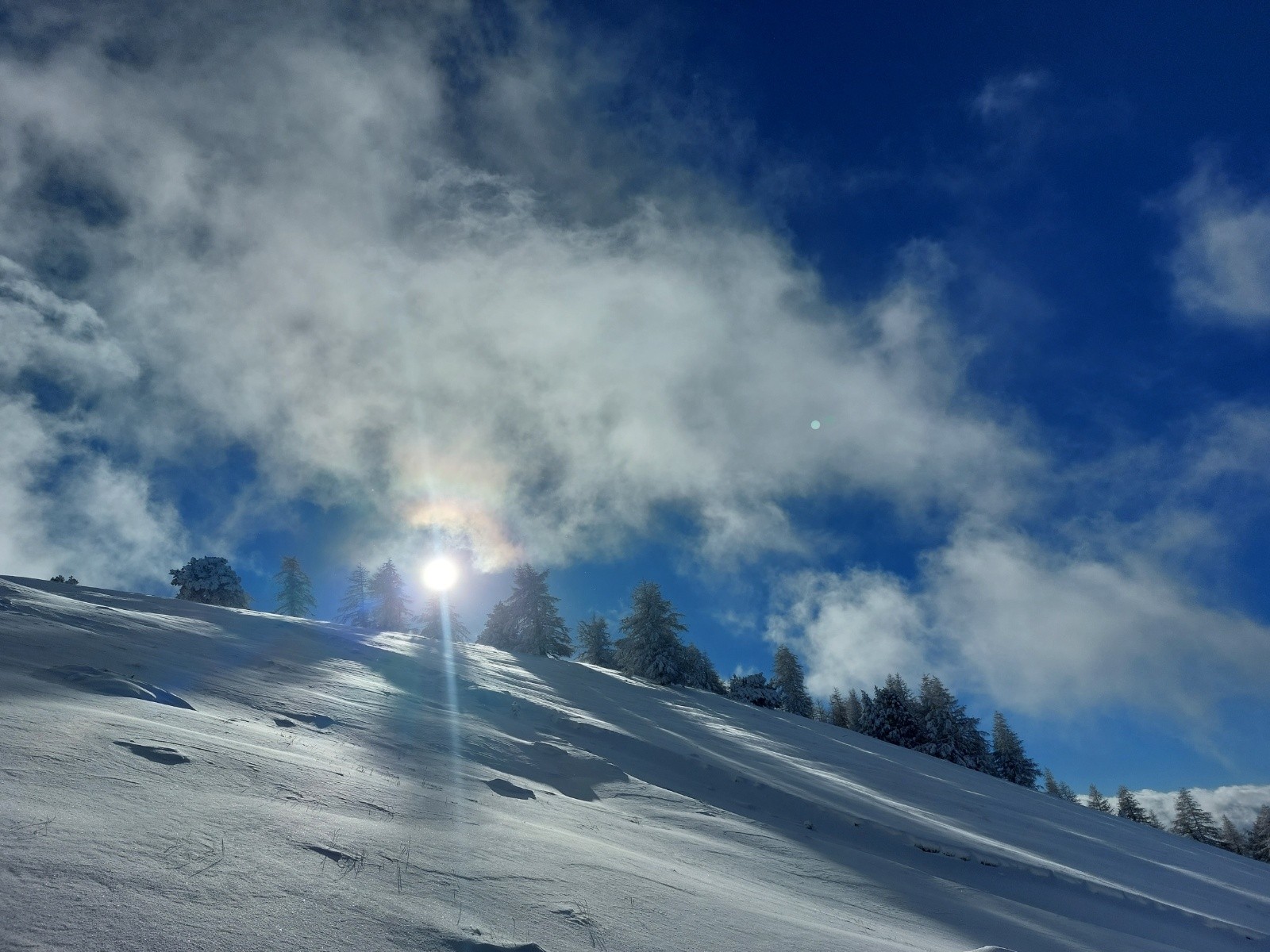 &nbsp;Soleil sous les crêtes dr coste belle