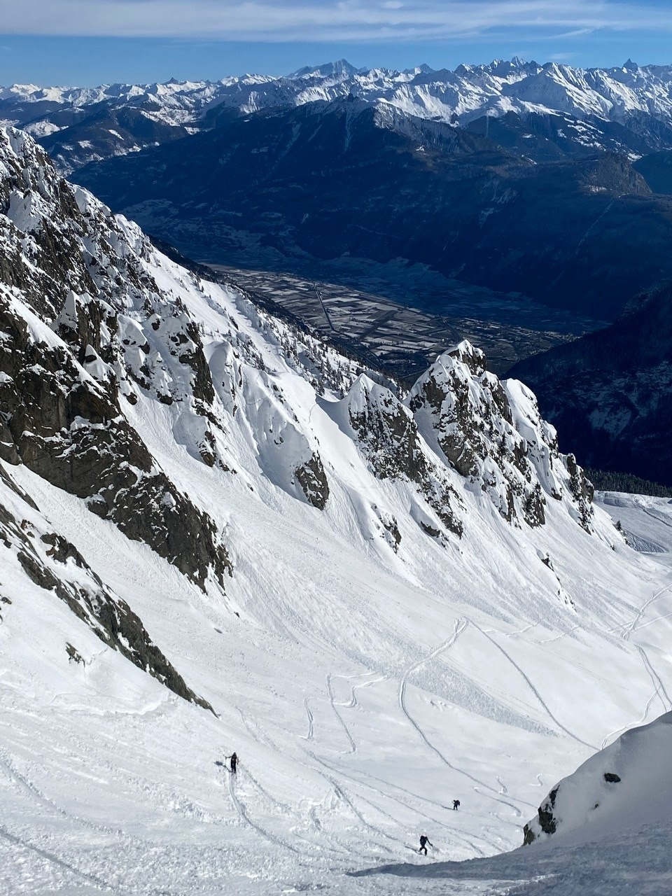 Montée Golette et Martigny