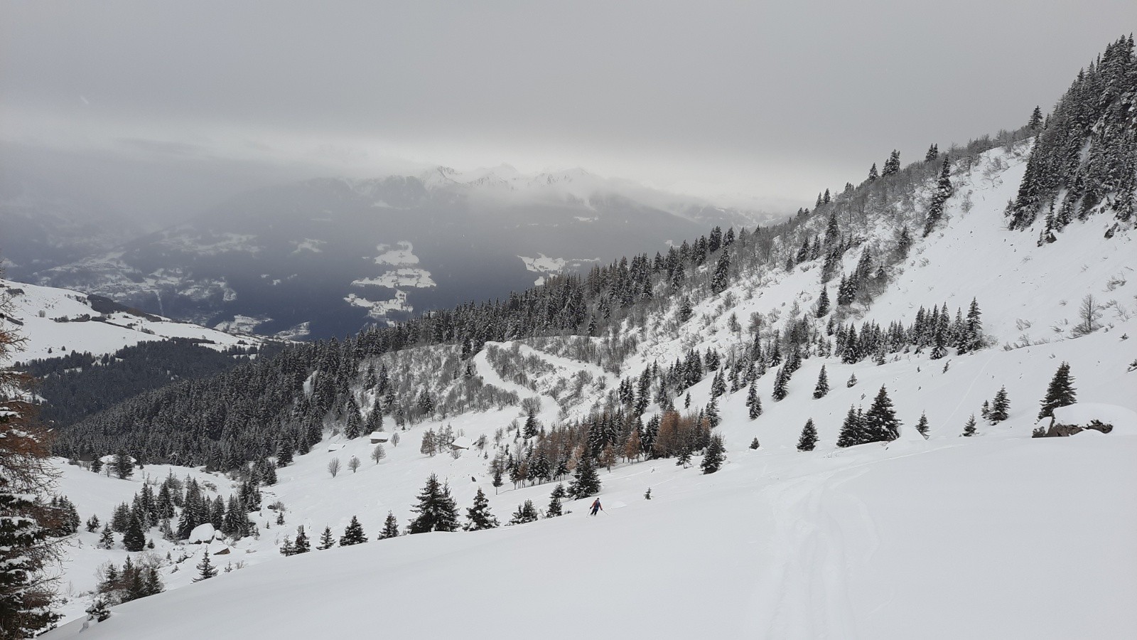 Les nuages sont plus haut