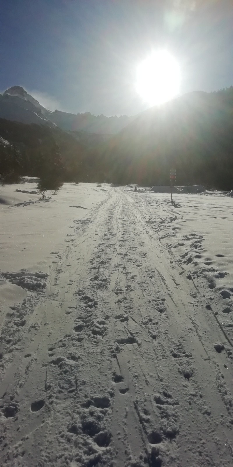 Départ du Laus (pistes de fond non tracées)&nbsp;