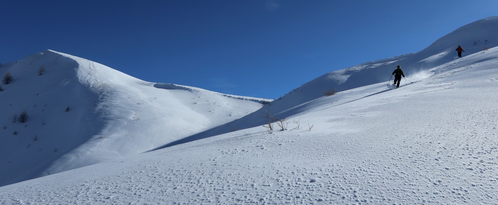 Descente dans le Vallon Grand